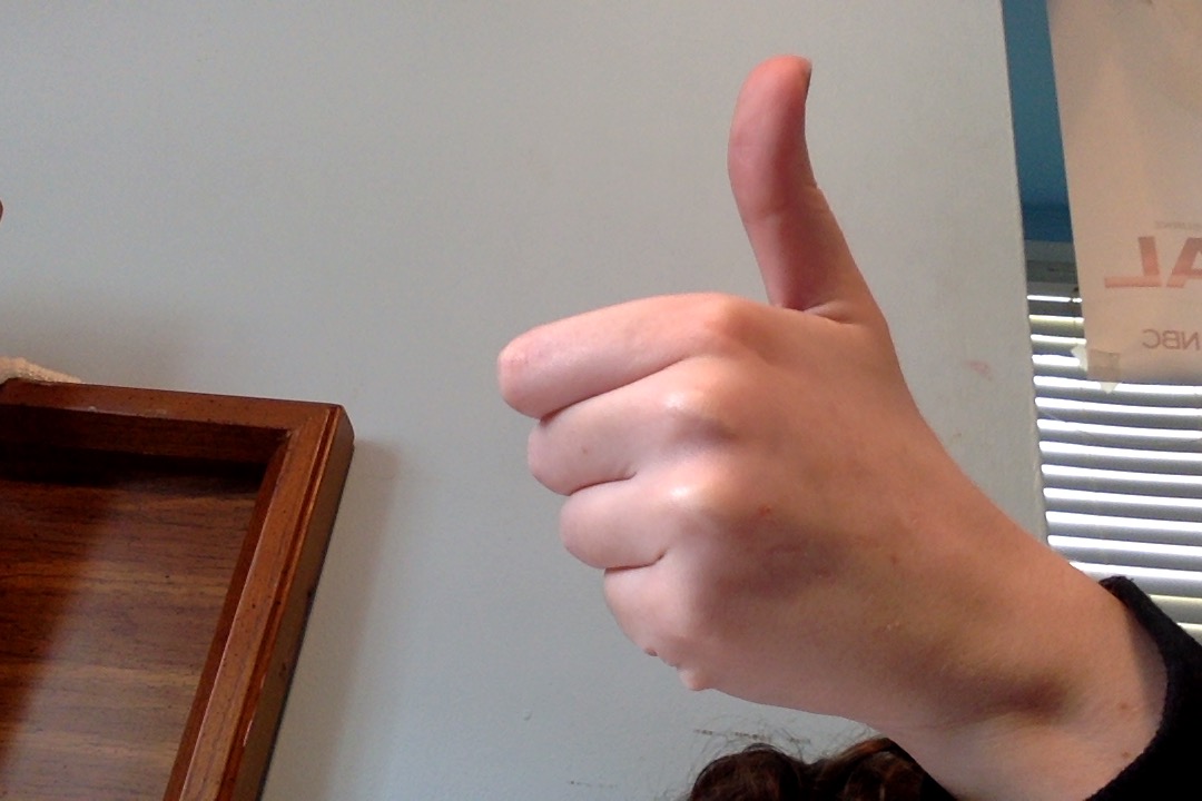 thumbs up